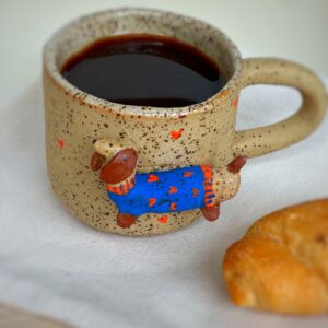 Dachund Mug - Blue